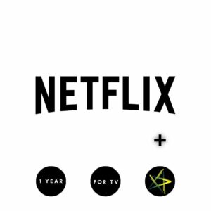 Image showing Netflix and Hotstar Combo subscription deal for 1 year